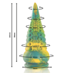 EPIC - DILDO TENTACOLO VERDE CETUS DI GRANDI DIMENSIONI - immagine 2