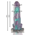 EPIC - DILDO BASILISCO DOPPIO PIACERE SCAMUTO GRANDE TAGLIA - immagine 2