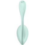 SATISFYER - STIMOLATORE PUNTO G PETALE LISCIO VERDE ACQUA APP GRATUITA - immagine 4