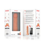 ONINDER - DILDO VIBRATORE GRANDE BOGOT? 9 VELOCIT? NATURALE 22 CM -O- 4.5 CM - APP GRATUITA - immagine 7