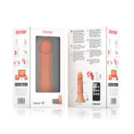 ONINDER - DILDO VIBRATORE PICCOLO BOGOT? 9 VELOCIT? NATURALE 17.5 CM -O- 4 CM - APP GRATUITA - immagine 7