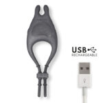 ONINDER - ANELLO VIBRATORE REGOLABILE RICARICABILE PAMPA CON STIMOLATORE CLITORIDE 10 VELOCIT? - APP GRATUITA - immagine 3