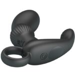 PRETTY LOVE - CAYLA VIBRATORE ANALE MASSAGGIATORE NERO - immagine 4