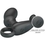 PRETTY LOVE - CAYLA VIBRATORE ANALE MASSAGGIATORE NERO - immagine 6