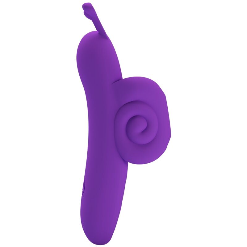 img_178134_84e93de6690685774de50b46e784633d_1.jpg PRETTY LOVE - SNAIL POTENTE STIMOLATORE DELLE DITA VIOLA - immagine 1