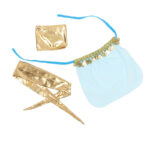 SUBBLIME - SET DE LENCERIA INDIA STYLE AZUL S/M - immagine 5
