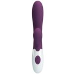 PRETTY LOVE - ALVIS VIBRATORE RABBIT E PUNTO G VIOLA - immagine 2
