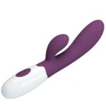 PRETTY LOVE - ALVIS VIBRATORE RABBIT E PUNTO G VIOLA - immagine 4