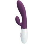 PRETTY LOVE - ALVIS VIBRATORE RABBIT E PUNTO G VIOLA - immagine 3