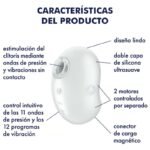 SATISFYER - CUTIE GHOST VIBRATORE LAY-ON BIANCO - immagine 4