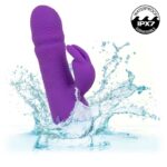 CALEXOTICS - MANHATTAN BEACH MARVEL VIBRATORE RABBIT VIOLA DI CALIFORNIA DREAMING - immagine 6