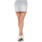 LEG AVENUE - CALZE ALL'UNCINETTO MULTICOLORE - immagine 2