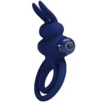 PRETTY LOVE - DAREY DOPPIO ANELLO VIBRANTE CONIGLIO BLU - immagine 2
