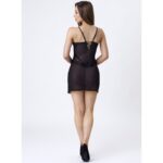 LIVCO CORSETTI FASHION - ZOE LC 20202 BABYDOLL + TANGA NEGRO S/M - immagine 3
