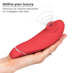 WOMANIZER - PREMIUM 2 STIMOLATORE CLITORALE LAMPONE - immagine 3