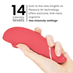 WOMANIZER - PREMIUM 2 STIMOLATORE CLITORALE LAMPONE - immagine 5