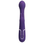 PRETTY LOVE - DEJON VIBRATORE RABBIT 3 IN 1 MULTIFUNZIONE VIOLA - immagine 3