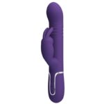 PRETTY LOVE - COALE VIBRATORE CONIGLIO CARBONE 4 EN 1 VIOLA - immagine 2