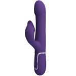 PRETTY LOVE - ZALIN PERLE VIBRATORE CONIGLIO 4 EN 1 VIOLA - immagine 2