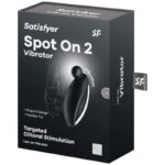 SATISFYER - SPOT ON 2 VIBRATORE LAY-ON NERO - immagine 5