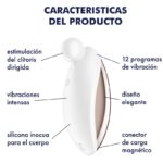 SATISFYER - SPOT ON 2 VIBRATORE LAY-ON BIANCO - immagine 4