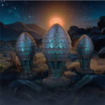 EPIC - VRAKOS PLUG ANALE DRAGON EGG TAGLIA L - immagine 8