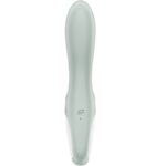 SATISFYER - AIR PUMP BOOTY 3 VIBRATORE ANALE GONFIABILE GRIGIO VERDE - immagine 3