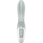 SATISFYER - AIR PUMP BOOTY 3 VIBRATORE ANALE GONFIABILE GRIGIO VERDE - immagine 5