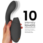 WOMANIZER - DUO 2 STIMOLATORE NERO - immagine 4