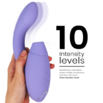 WOMANIZER - DUO 2 STIMOLATORE LILLA - immagine 4