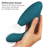 WOMANIZER - STIMOLATORE DUO 2 BLU PETROL - immagine 3