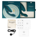 WOMANIZER - STIMOLATORE DUO 2 BLU PETROL - immagine 6