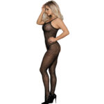 SUBBLIME - 951726 BODYSTOCKING A RETE ELASTICA NERA SENZA CAVALLO TAGLIA UNICA - immagine 2