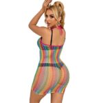 SUBBLIME - 952341 VESTITO A RETE ARCOBALENO TAGLIA UNICA - immagine 2