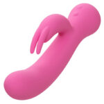 CALEXOTICS - FIRST TIME VIBRATORE CONIGLIO RICARICABILE ROSA - immagine 4