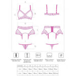 LIVCO CORSETTI FASHION - NAHIR LC 20214 SUJETADOR + PANTY + LIGUERO S/M - immagine 4