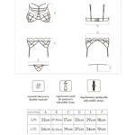 LIVCO CORSETTI FASHION - SOLEDAD LC 20217 SUJETADOR + PANTY + LIGUERO S/M - immagine 4