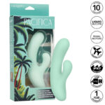 CALEXOTICS - PACIFICA FIJI VIBRATORE E STIMOLATORE PUNTO G 10 VIBRAZIONI AQUA - immagine 2