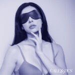 CALEXOTICS - NOCTURNAL MASCHERA IN PVC PELLE NERA - immagine 5