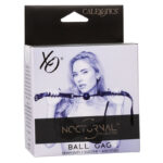 CALEXOTICS - NOCTURNAL BALL GAG SILICONE NERO - immagine 7
