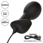 CALEXOTICS - ROCK BOTTOM ANAL PLUG 10 VIBRAZIONI SILICONE NERO - immagine 7