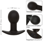 CALEXOTICS - ROCK BOTTOM ANAL PLUG 10 VIBRAZIONI SILICONE NERO - immagine 8