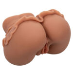 CALEXOTICS - LA REGINA DEL BENVENUTO DOPPIO MASTURBATORE REALISTICO CARAMELLO - immagine 3