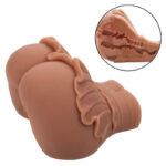 CALEXOTICS - LA REGINA DEL BENVENUTO DOPPIO MASTURBATORE REALISTICO CARAMELLO - immagine 8