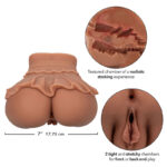 CALEXOTICS - LA REGINA DEL BENVENUTO DOPPIO MASTURBATORE REALISTICO CARAMELLO - immagine 7