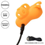 CALEXOTICS - NEON VIBES BUZZING VIBE LO STIMOLATORE PER DITA 10 VIBRAZIONI ARANCIONE - immagine 9