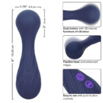CALEXOTICS - CHARISMA TEMPTATION MASSAGGIATORE 12 FUNZIONI VIOLA - immagine 8