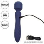 CALEXOTICS - CHARISMA MYSTIQUE MASSAGGIATORE DOPPIO MOTORE 12 FUNZIONI 20,5 CM X 4,5 CM VIOLA - immagine 7