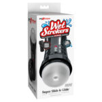 PDX EXTREME - SLIDE & GLIDE MASTURBATORE AUTOLUBRIFICANTE TRASPARENTE - immagine 5