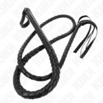 KINK - FRUSTA SERPENTE LUNGA NERA 210 CM - immagine 3